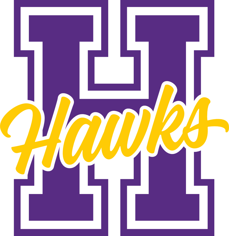 (s123-01) Hawks Collegiate Letter Team Name