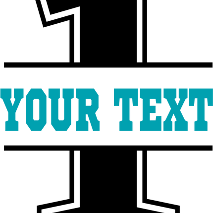 (s123-05) Number Age Custom Text Name