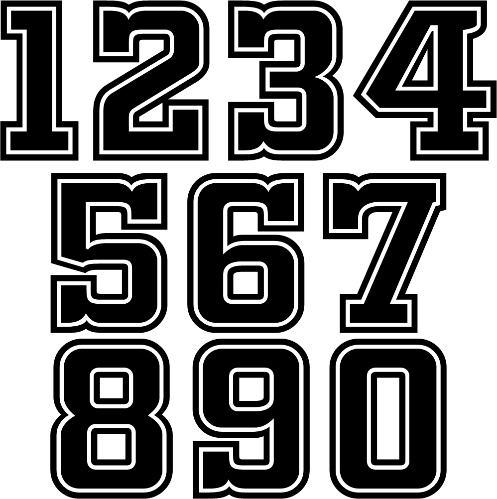 (s123-06) Number Custom Text Name