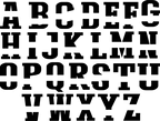 (s123-7) Letter Custom Text Name