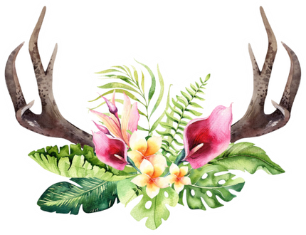 (124-A) Hawaiian Flowers