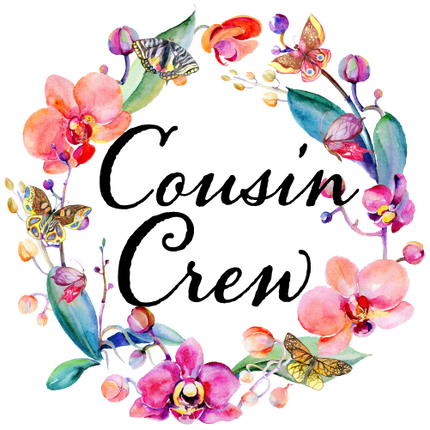 (125-02-N) Watercolor Orchid Wreath Family Custom Text