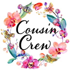 (125-02-N) Watercolor Orchid Wreath Family Custom Text