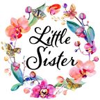 (125-02-N) Watercolor Orchid Wreath Family Custom Text