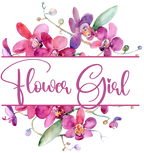 (125-02-Q) Bridal Wedding Party Watercolor Orchid Custom Text