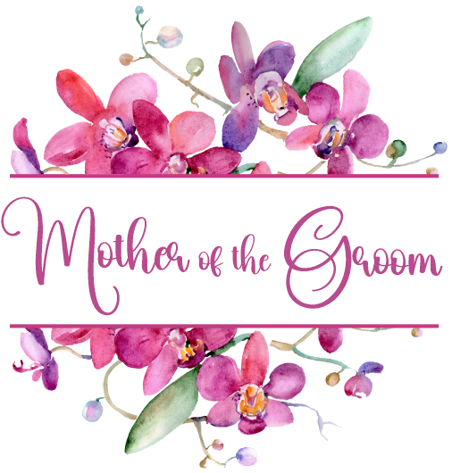 (125-02-Q) Bridal Wedding Party Watercolor Orchid Custom Text