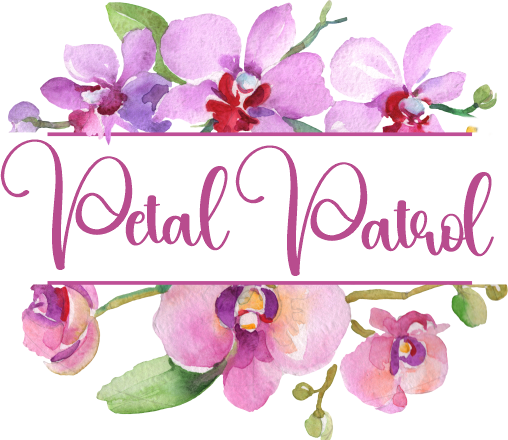 (125-02-R) Bridal Wedding Party Watercolor Orchid Custom Text