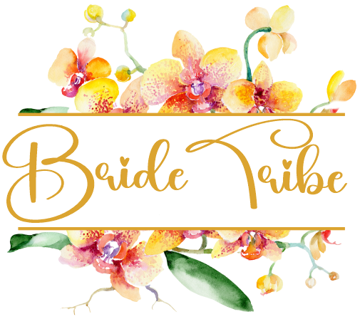 (125-02-S) Bridal Wedding Party Watercolor Orchid Custom Text
