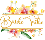 (125-02-S) Bridal Wedding Party Watercolor Orchid Custom Text