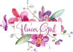 (125-02-T) Bridal Wedding Party Watercolor Orchid Custom Text