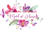 (125-02-T) Bridal Wedding Party Watercolor Orchid Custom Text