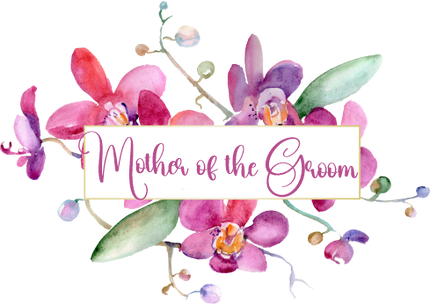 (125-02-T) Bridal Wedding Party Watercolor Orchid Custom Text