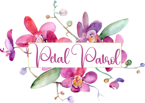 (125-02-T) Bridal Wedding Party Watercolor Orchid Custom Text