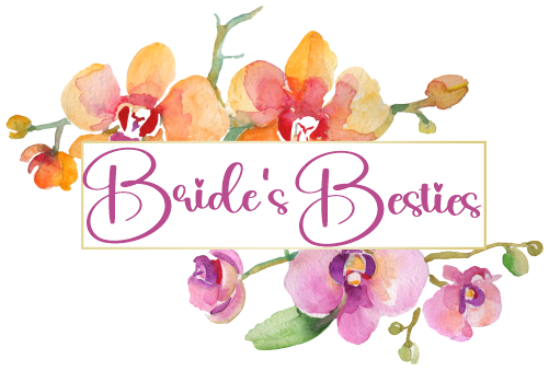 (125-02-U) Bridal Wedding Party Watercolor Orchid Custom Text