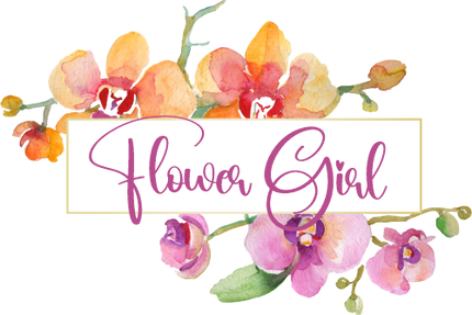 (125-02-U) Bridal Wedding Party Watercolor Orchid Custom Text