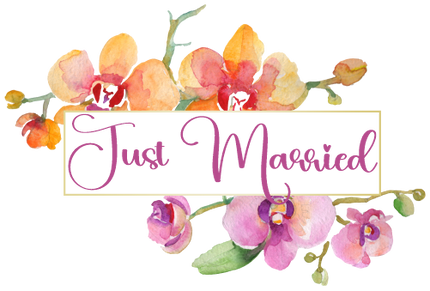 (125-02-U) Bridal Wedding Party Watercolor Orchid Custom Text