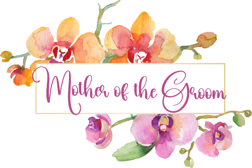(125-02-U) Bridal Wedding Party Watercolor Orchid Custom Text