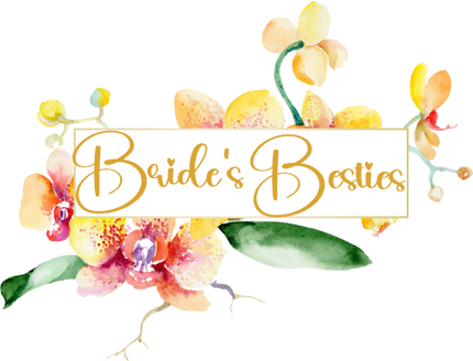 (125-02-V) Bridal Wedding Party Watercolor Orchid Custom Text