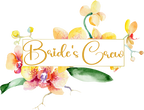 (125-02-V) Bridal Wedding Party Watercolor Orchid Custom Text