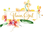 (125-02-V) Bridal Wedding Party Watercolor Orchid Custom Text