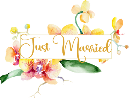 (125-02-V) Bridal Wedding Party Watercolor Orchid Custom Text