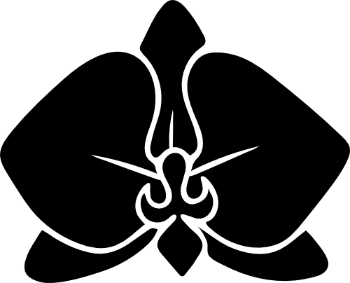 (125-01-1A) Tropical Orchid Orchids