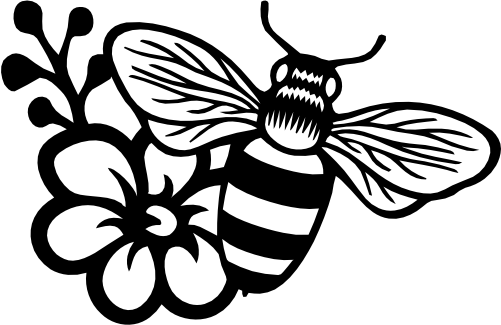 (s126-1-D) Bee Daisy