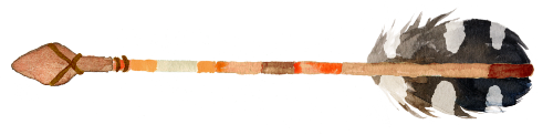 (s013-1-U) Watercolor Arrows Set or Single