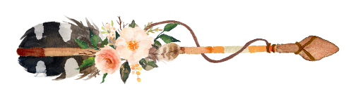 (s013-1-U) Watercolor Arrows Set or Single