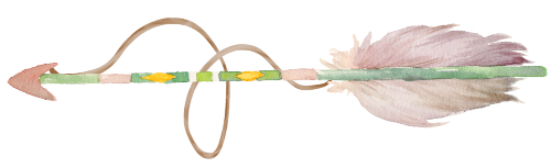 (s013-1-V) Watercolor Arrows Set or Single
