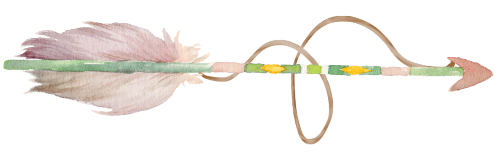 (s013-1-V) Watercolor Arrows Set or Single