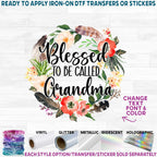 (013-02-B) Big Sister, Little Sister, Custom Text Succulent Garden Flower Feather Watercolor