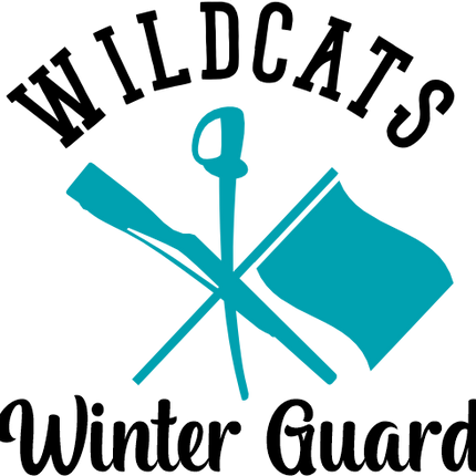 (131-04-A) Team Name Winter Guard Custom Text