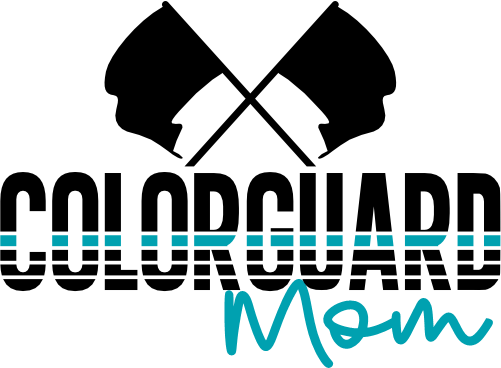 (131-04-B) Color Guard Mom Iron-On Transfer