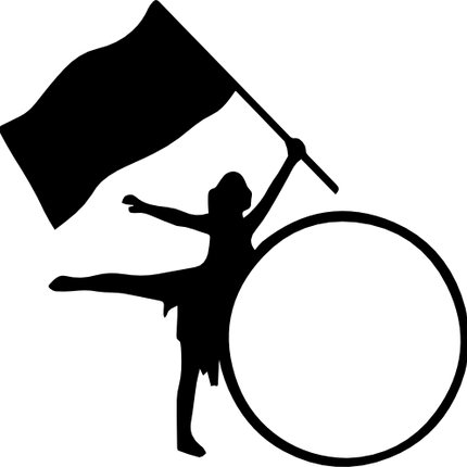 (131-02-C) Colorguard Color Guard Frame