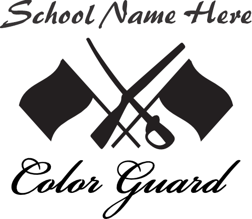 (131-03-C) School Name High School Color Guard