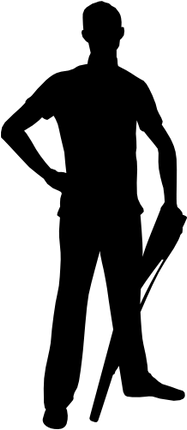 (131-01-J) Color Guard Silhouette