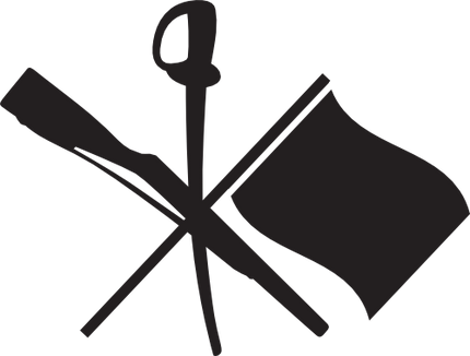 (131-01-L) Color Guard Winter Guard Flag