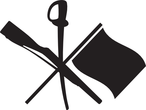 (s131-1-L) Color Guard Winter Guard Flag