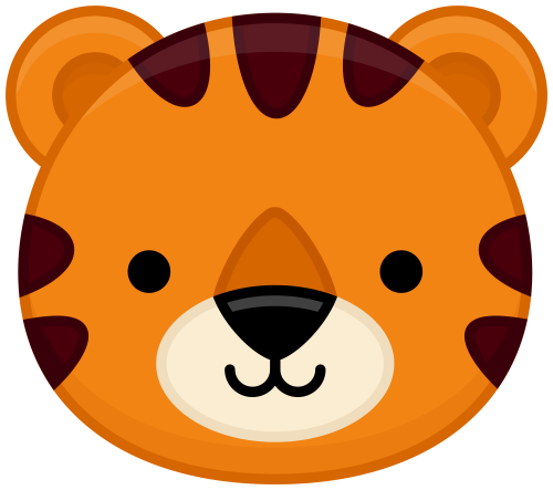 (s169-13-1A) Tiger Face