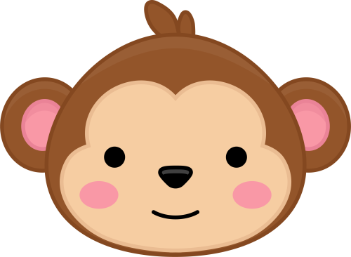 (s169-13-1B) Baby Monkey Face