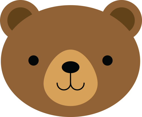 (s169-14-1A) Bear Face
