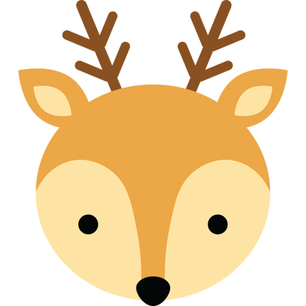 (s169-14-1F) Deer Face