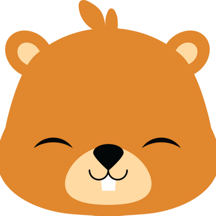 (s169-14-1K) Beaver Face