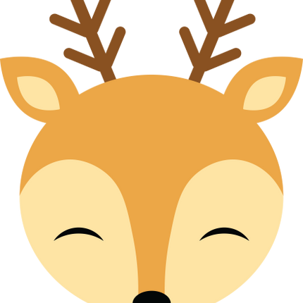 (s169-14-1O) Deer Face