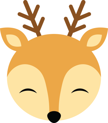 (s169-14-1O) Deer Face