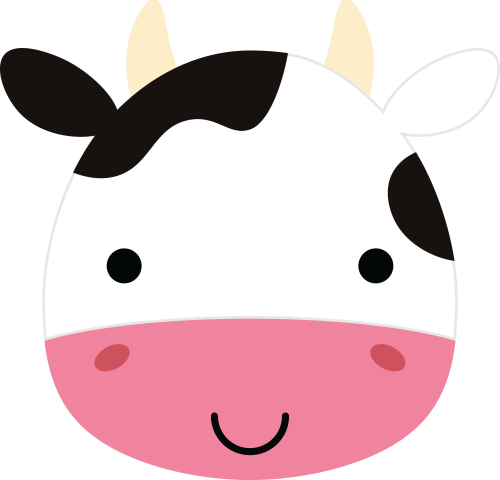 (s169-15-1C) Cow Face