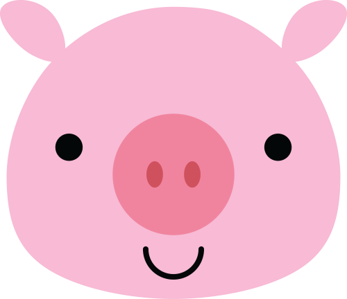 (s169-15-1E) Pig Face