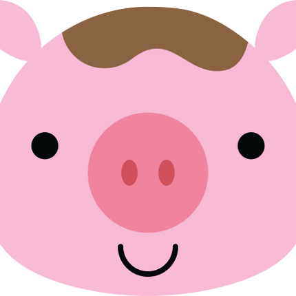 (s169-15-1F) Pig Face