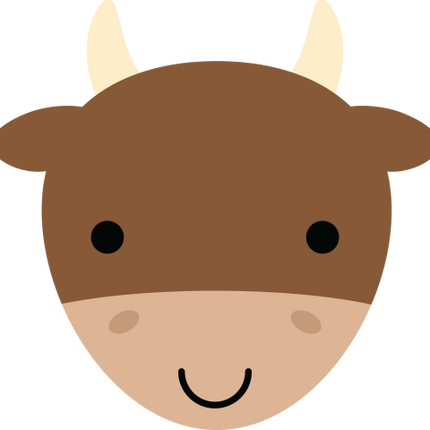 (s169-15-1G) Goat Face